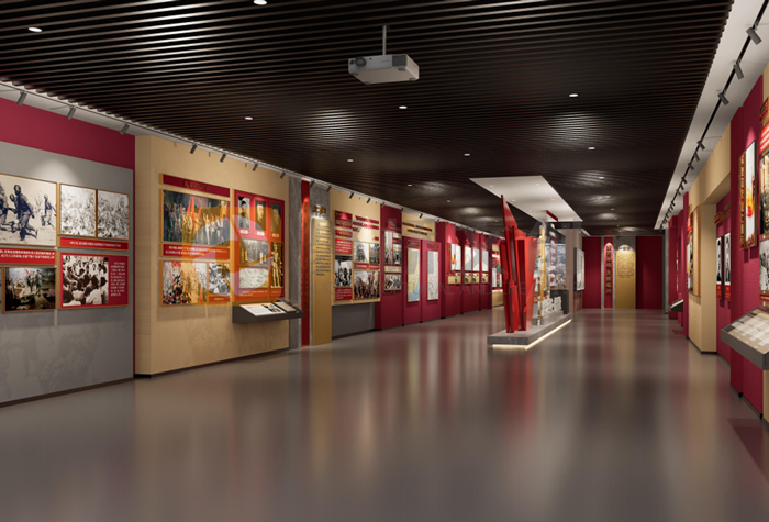 紅色主題館設計