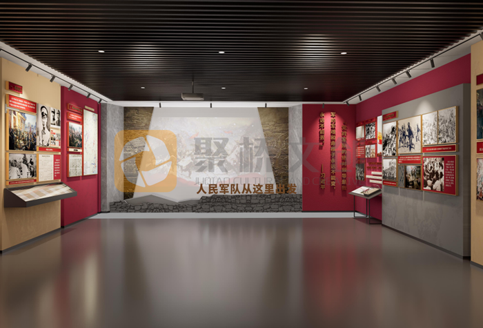 紅色展館設計