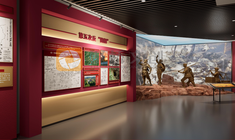 紅色主題展館設(shè)計