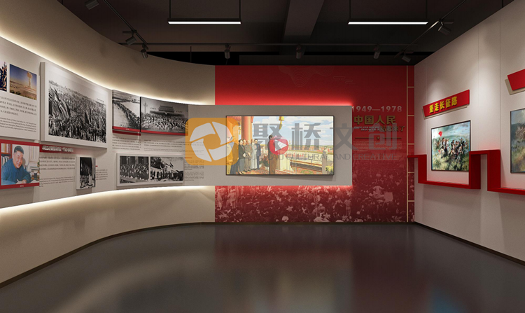 紅色主題展廳設(shè)計(jì)