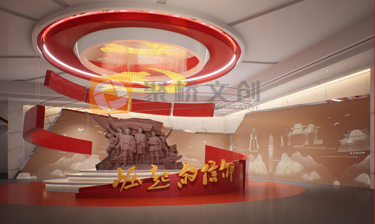 紅色展館設計