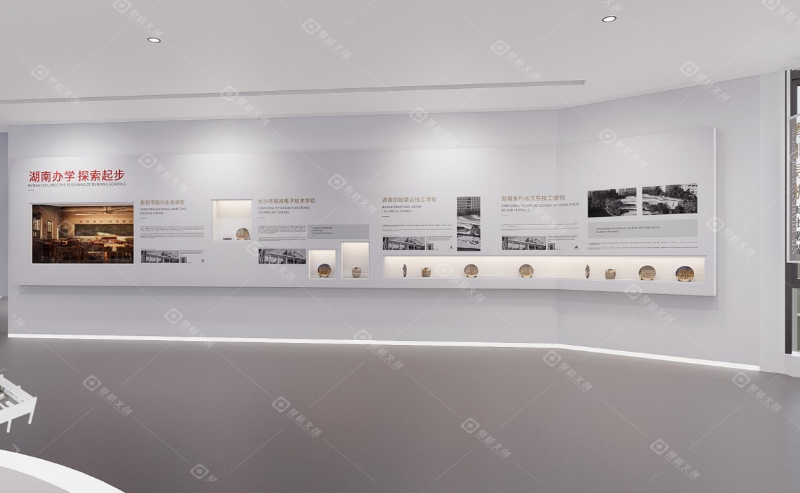 校史館設(shè)計(jì)效果圖