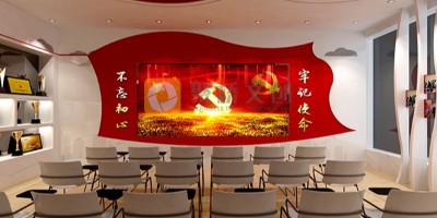 預算有限怎么做紅色展廳設計？這4招很管用