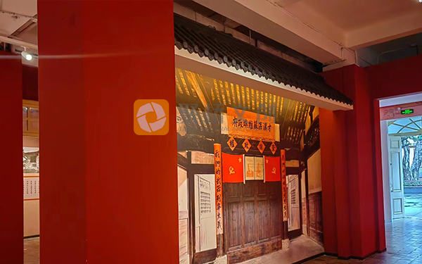 紅色愛國主義教育基地展廳設(shè)計區(qū)域劃分