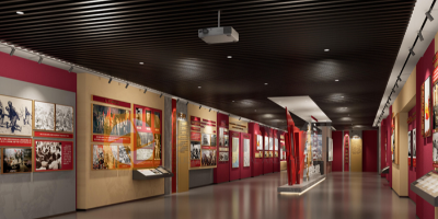 紅色展館設計中的色彩運用：紅色元素如何既莊重又富有感染力